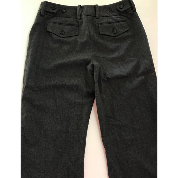 LOFT Petite Gray Wool Pants     2P - Picture 3 of 6